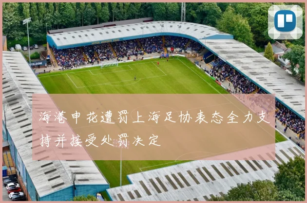 海港申花遭罚上海足协表态全力支持并接受处罚决定